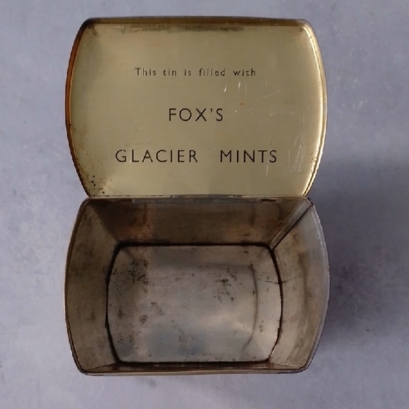 Vintage Coronation June 1953 Queen Ezliabeth II Tin Box Fox's Glacier Mints - Picture 7 of 11